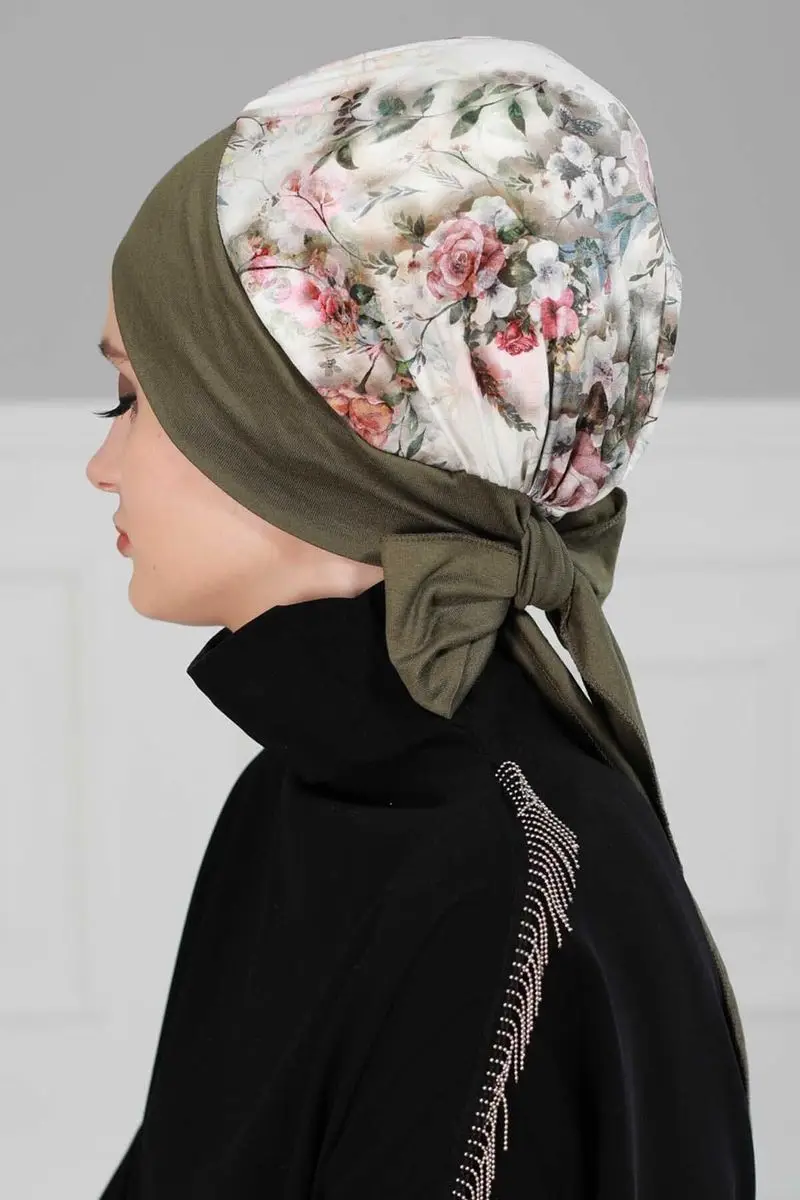 Belted gekämmte Knochen Olive muster