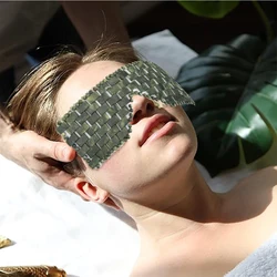 1PCS Natural Jade Massage Eye Blinds Facial Eye Beauty Skincare Eye Masks Facial Relax Sleep Massager Tools Face SPA Tool