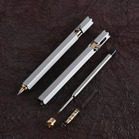 High Quality Metal Tactical Defense Pen School Student Office Ballpoint Pen Emergency Glass Breaker Outdoor Camping Survival Kit