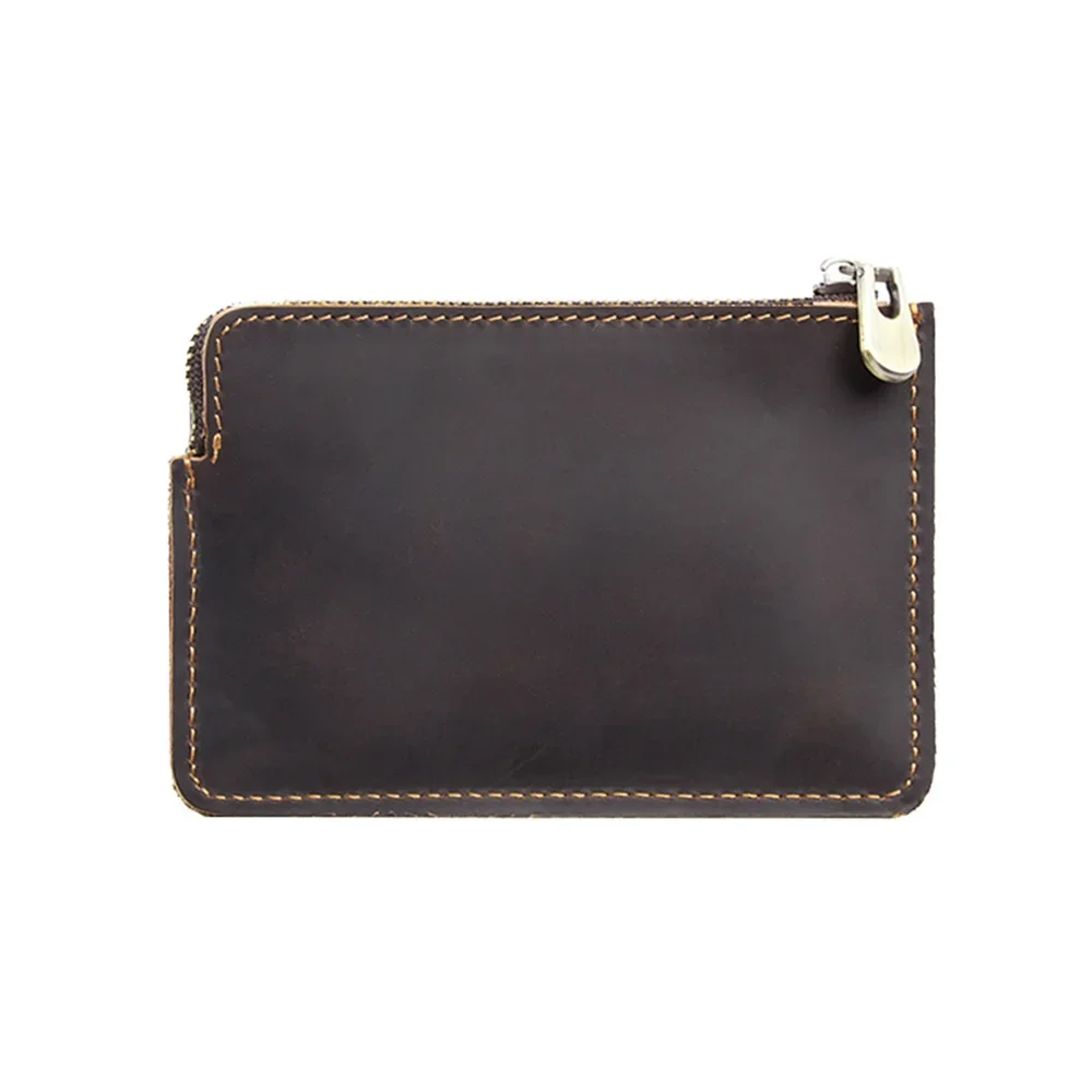 

Designer Small Black Leather Belt Bags for Cards and Coin Pouch Cowhide Waist Belt Bag for Men Pouch Protective Cover