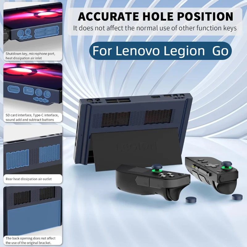 capa-protetora-rigida-coverjoy-para-console-lenovo-legion-go-com-alcas-de-joystick-a-prova-de-choque-e-arranhoes-acessorios-para-jogos