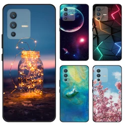 For vivo V23 5G Cases V2130 Clear Soft TPU Silicone Marble Phone Case For vivo V23 5G Cover V 23 Transparent Coque Funda vivoV23