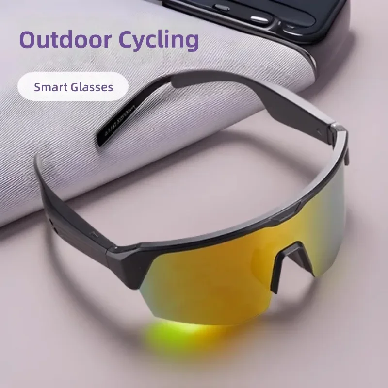 for Sports Smart Bluetooth Glasses Wireless Music Call UV Protection Cycling Mountaineering Outdoor Eyewear