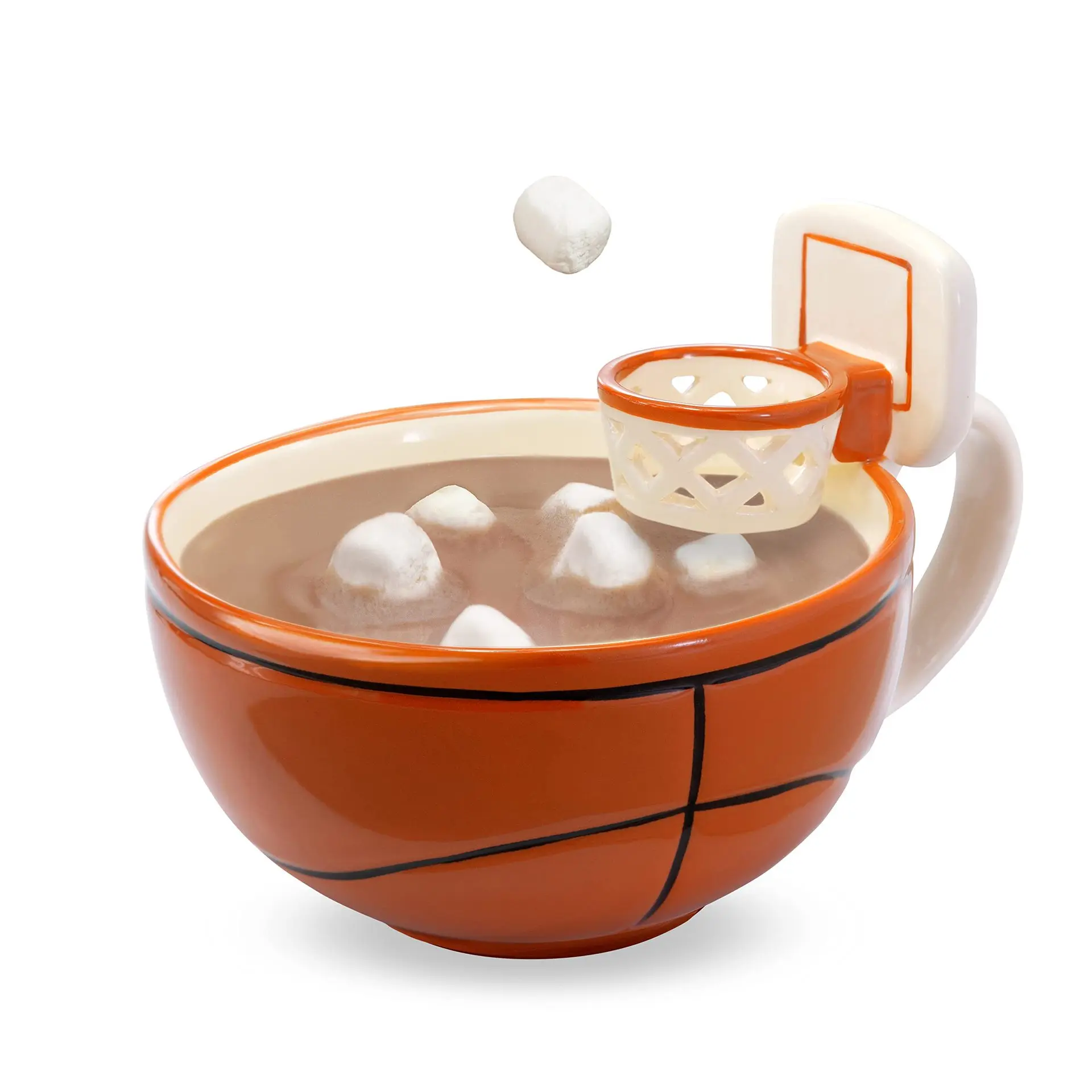 

Basket Ball Ceramic Cup Breakfast Coffee Milk Cup Creative Goal Football Cup Novelty Mug Personalized Gift Abstract Water Cup