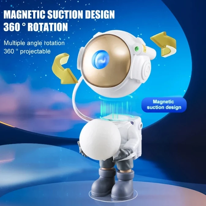 

Starry Sky Lamp Astronaut projection LED Galaxy Projector Light Colorful Galaxy Sky Bedroom Night Light Kids Room Decoration