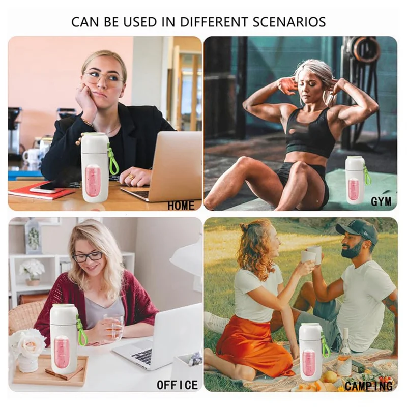 X11A Portable Juicer Blender Bottle Home Electric Juicer Portable USB Rechargeable Blender