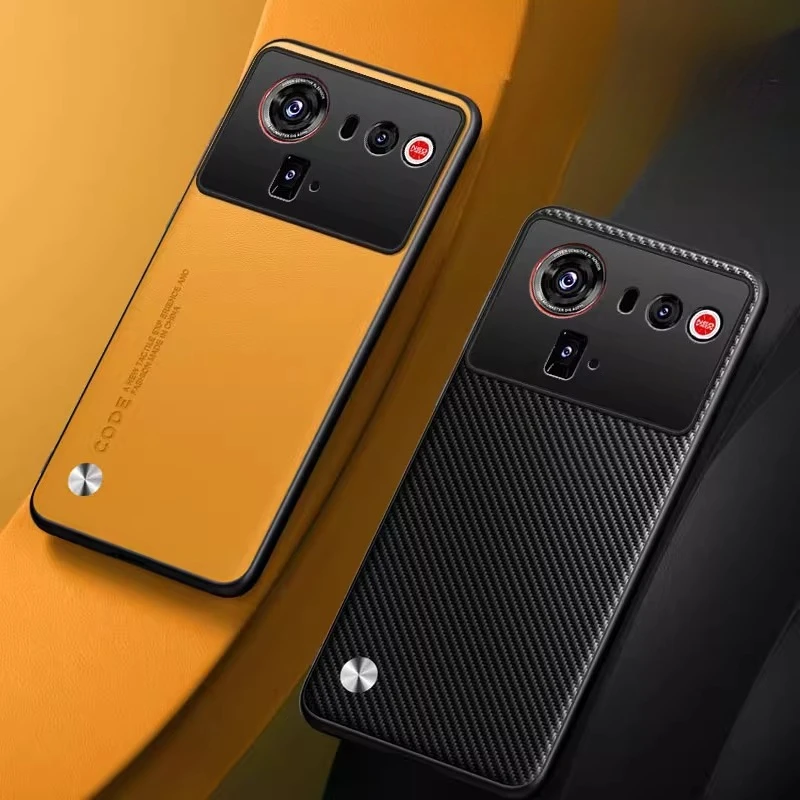 ل ZTE Nubia Z80 الترا حافظة عادي بولي Leather جلد سيليكون غطاء حماية بولي يوريثان ل Nubia Z80ultra للصدمات ماتي الصلب الوفير #1