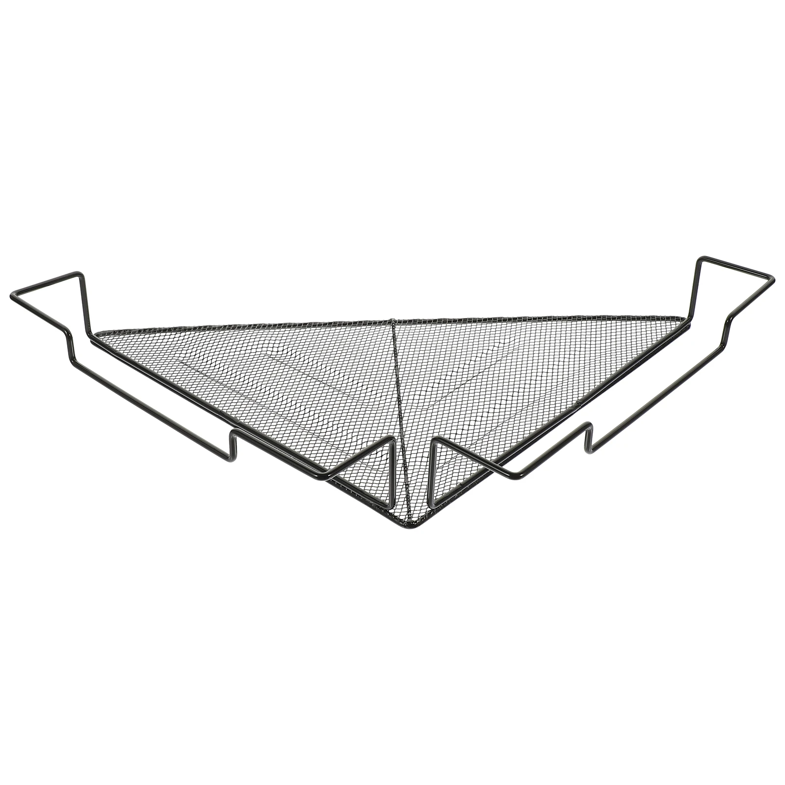 

Black Rack Corner Flowerpot Hanger Balcony Corner Shelf Stand Planter Fence Indoor Racks Hanger Storage