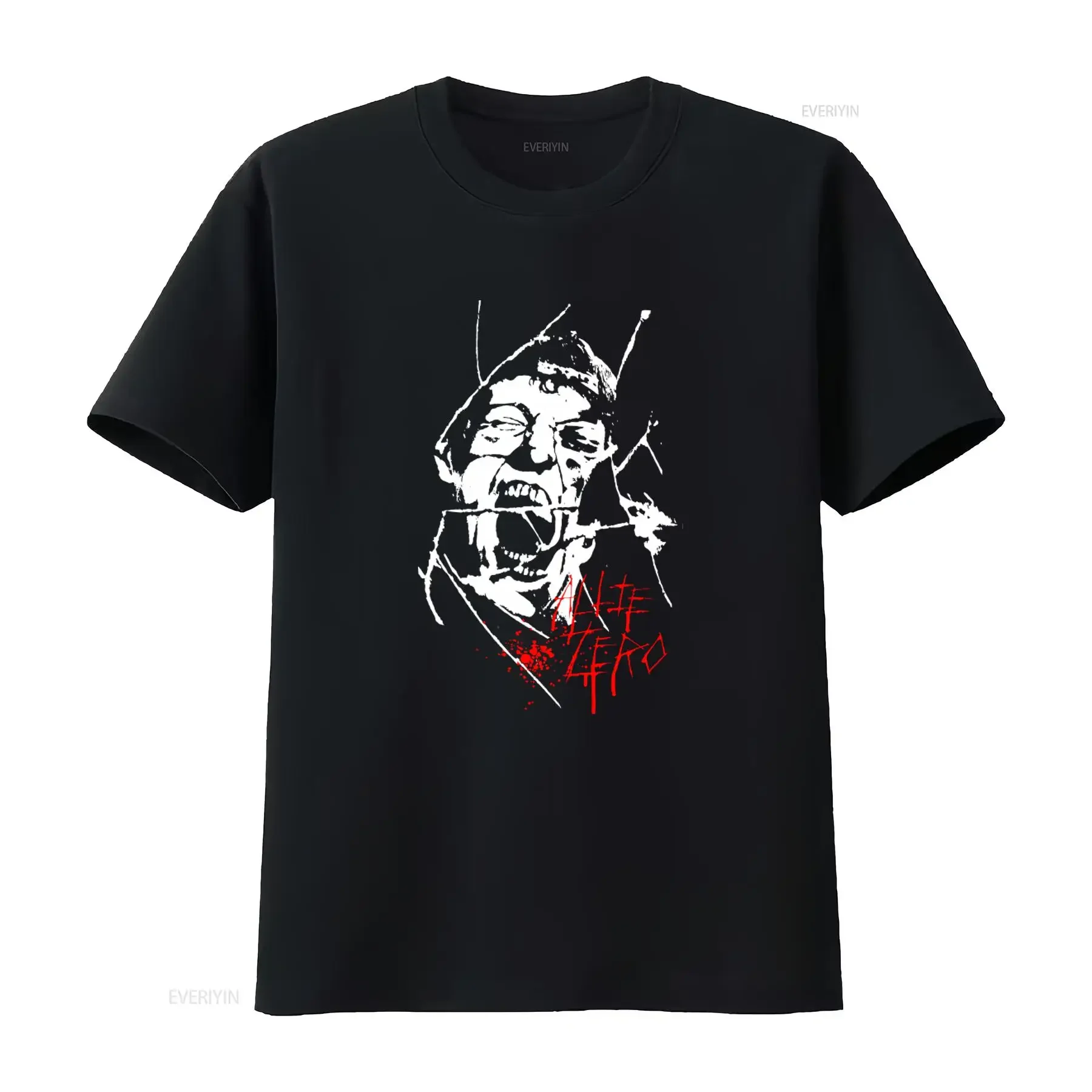 Allis Zero Skate Screaming Man Retro Vintage Skateboarding T Shirt Design vintage Washed Top For Everyday Wear Slightly homme