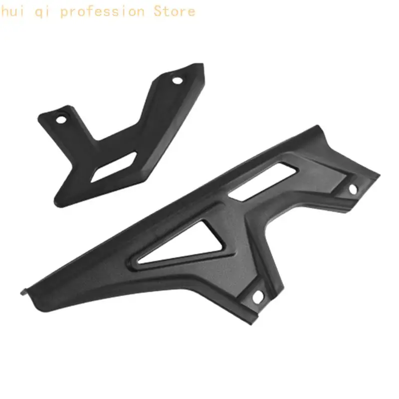 Elektro-Dirt-Bike-Antriebsschutz-Set, schwarze obere und untere Abdeckungen H8WE – Detail 5