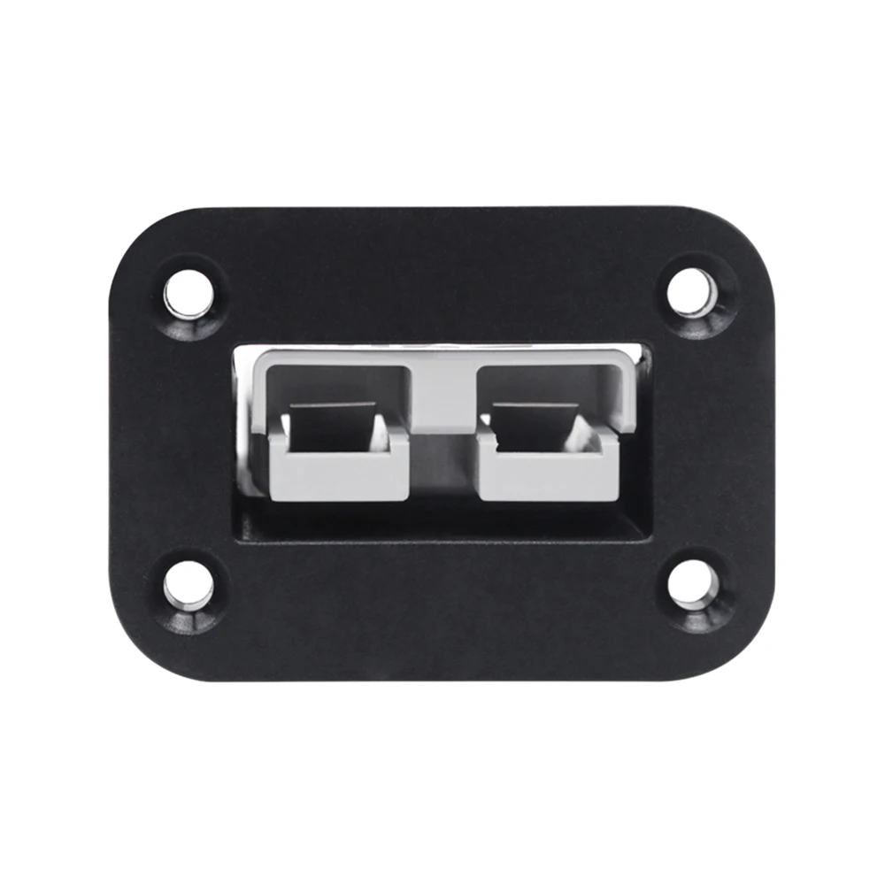 50A For Caravan Camper Boat Connector Flush Mount Bracket Panel Cover Charging Panel Plug Terminal Blocks Cable Connectors