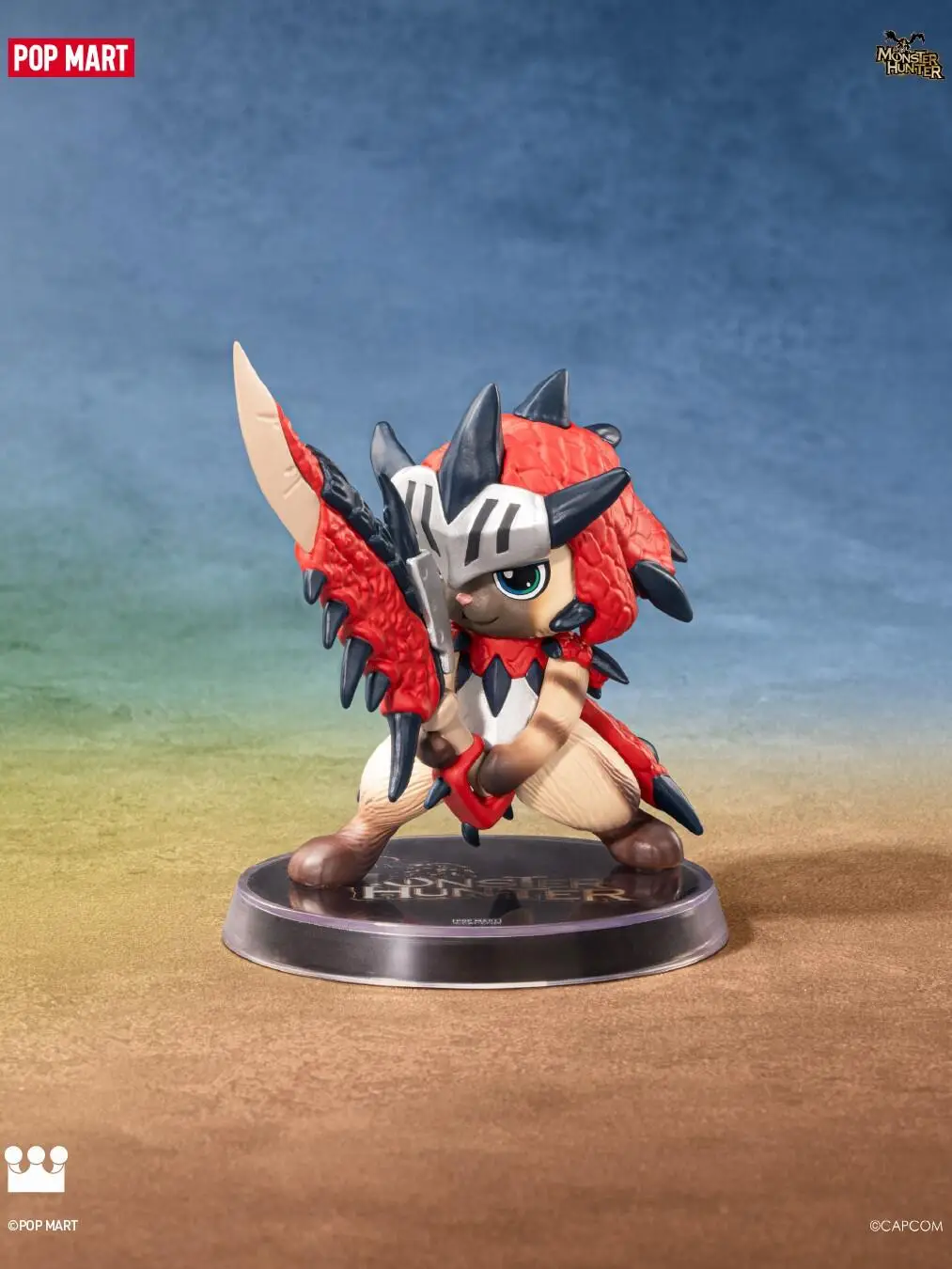 New POP MART Monster Hunter Palico Series Figures Blind Box Toys
