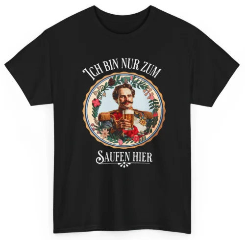 Bayern T-Shirt Oktoberfest Shirt Trachten Kostüm Wiesn Bier Spruch Required