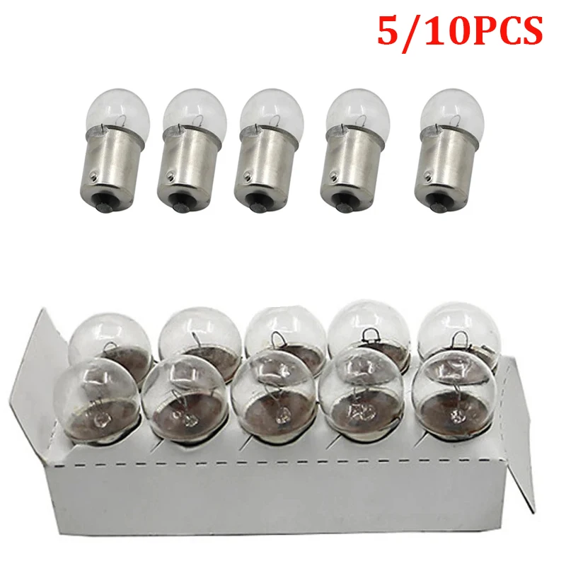 10/5 Pcs 6V 8W Moto Segnale di Girata Winker Lampadine Lampade Per Kawasaki Suzuki Yamaha Honda ST70 CB125 S90 CS CL90