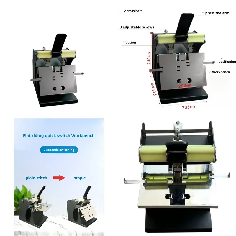 Heavy-Duty Effort-Saving Booklet Stapler A3 Capacity Supports Flat & Saddle Stitching