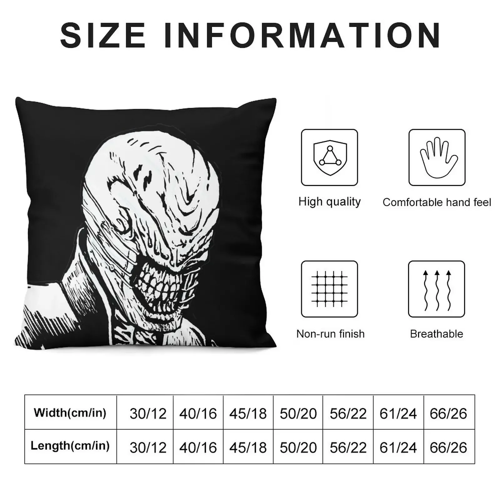 Hellraiser Cenobite Chatterer Throw Pillow Cushion Cover Luxury Custom Cushion Photo home decor items pillow