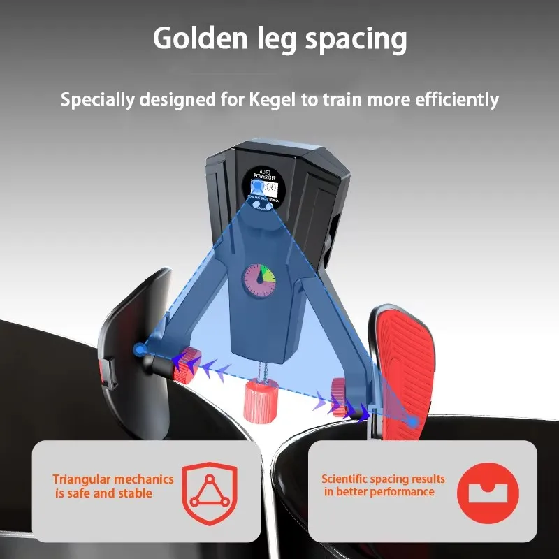 كيجل المدرب الذكور PC مدرب العضلات أرضية الحوض إصلاح العضلات الساق المشبك الداخلية الساق المدرب الذكور
