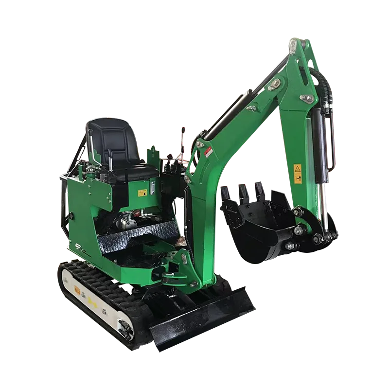 Outn-10 china barato mini excavadora hidráulica sobre orugas de 1 tonelada mini excavadora roja/verde/negra para la venta personalizada