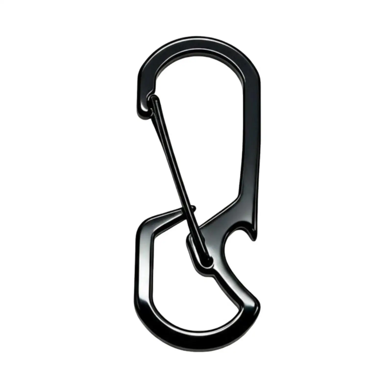 Keychain Bottle Opener Stainless Steel Lightweight Pocket EDC Tool Matte Finish for Everyday Carry