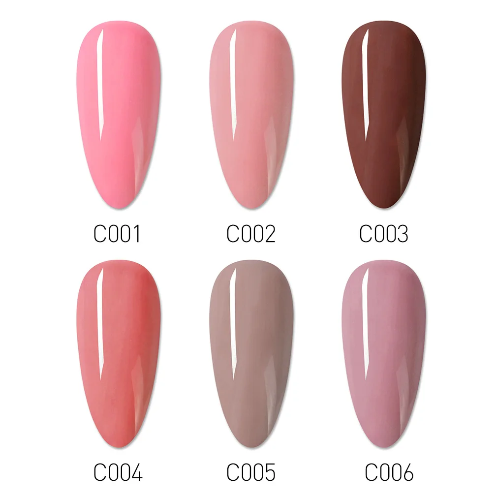 CANNI Peach Jelly Pink Nail Gel Polish Skin Nude Venalisa Supply Nail Varnish Semi Permanent Soak off UV LED Nail Manicure Gel