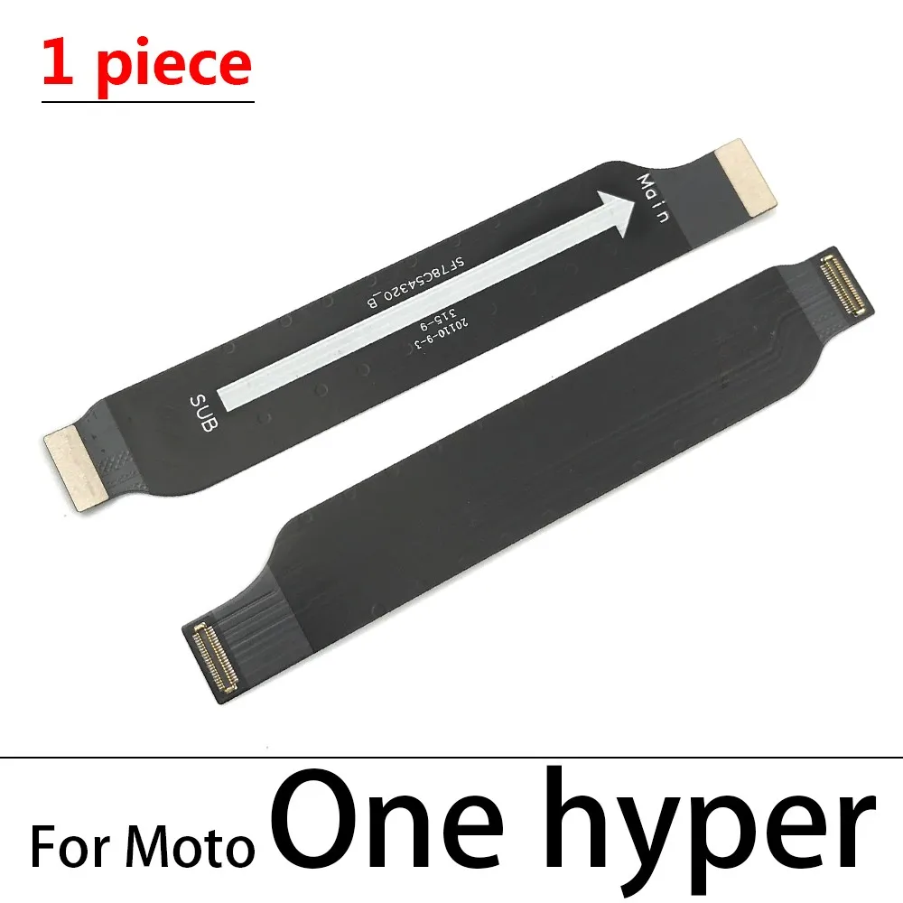 أجزاء الكابلات المرنة للوحة الأم الرئيسية لموتورولا موتو ون فيوجن ماكرو هايبر أكشن فيجن بلس G Power 2021 G Stylus 5G 2023 2022 #4