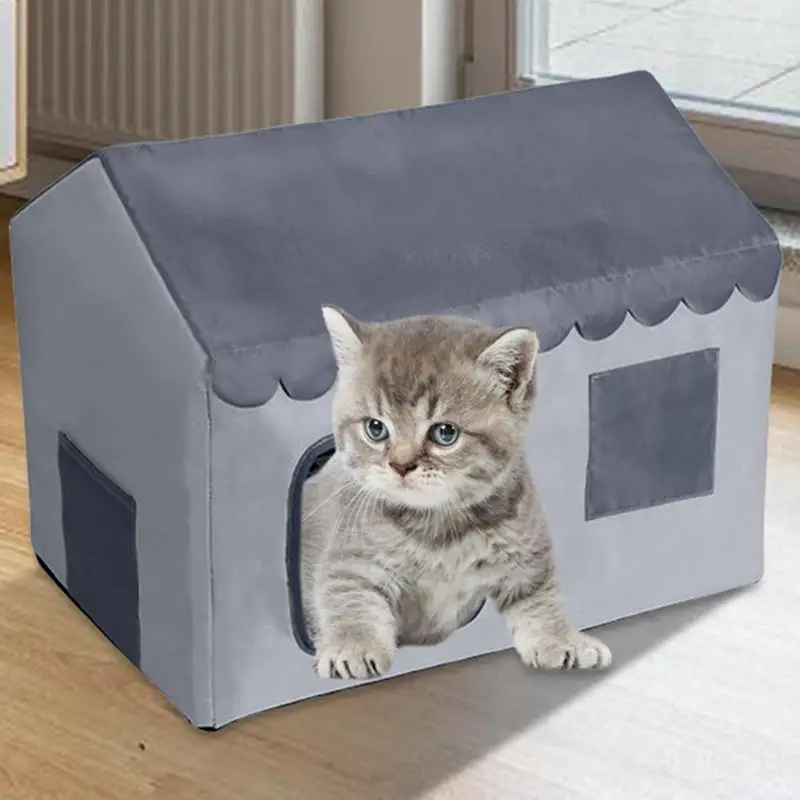 Cat Air Conditioning House Ventilate Dog Summer Cooling Nest Four Seasons Puppy Ice House Shelter Indoor Outdoor Pet Supplies