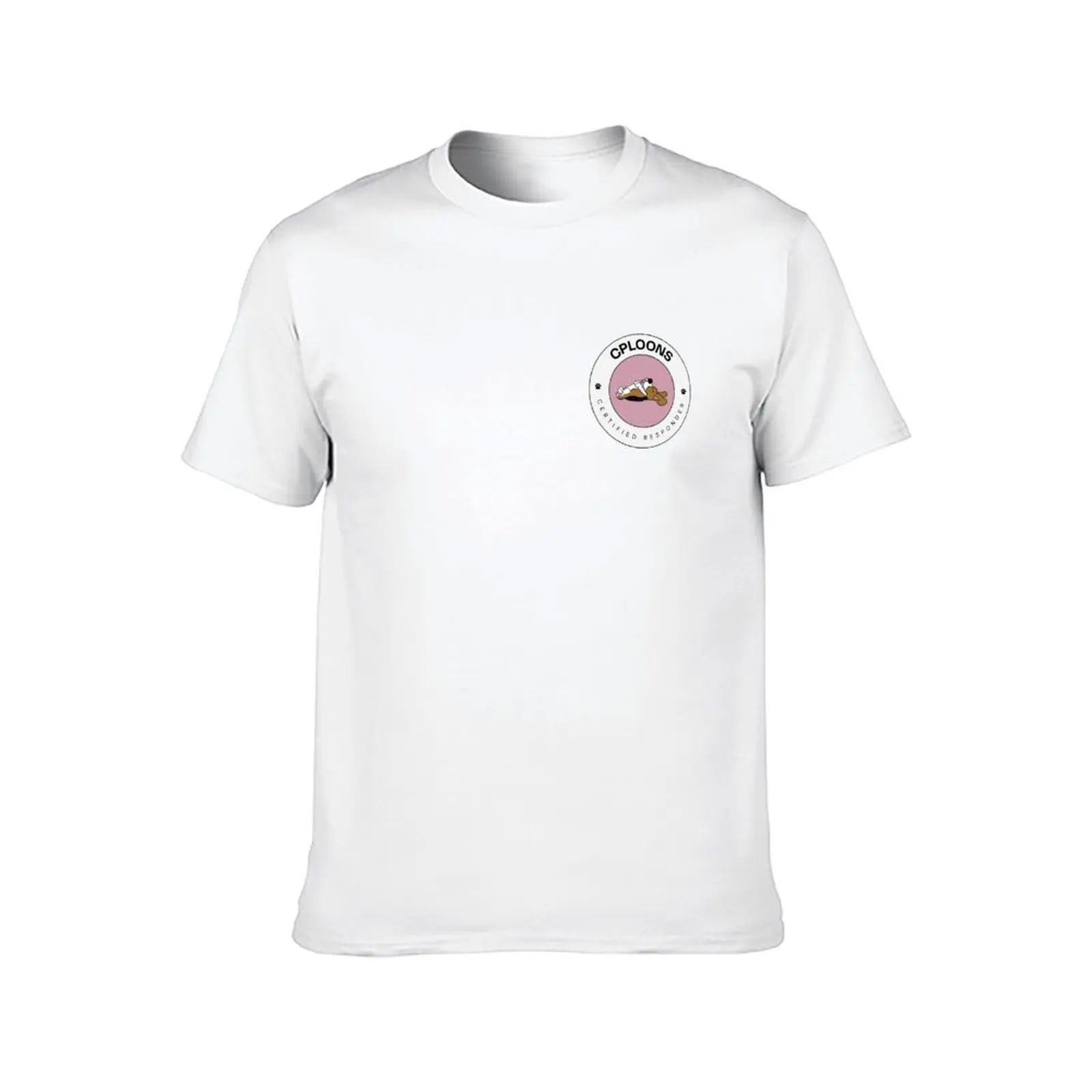 رجل تي شيرت الرسم للرجل تي شيرت المستجيب شارة عادية t Cp لونز قميص مضحك رجل تي شيرت القطن #2