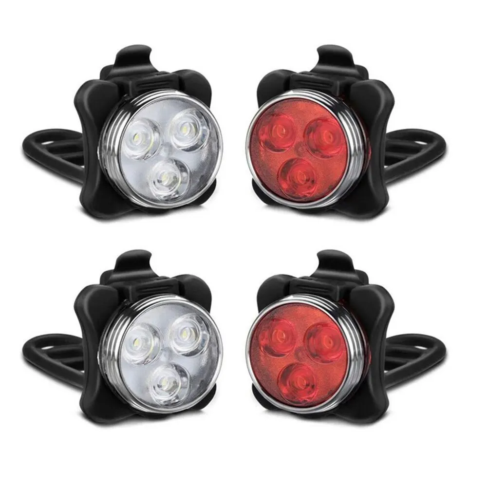 Cycling Bike Taillight With USB Rechargeable Bicycle Tail Clip Light Lamp Bike Light Luz Bicicleta Bicycle Accessories