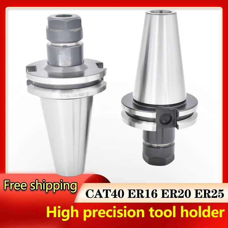 

New Tool Holder 2.76 inch 4" CAT40 ER16 ER20 ER25 ER32 70L 100L Collet Chuck CNC Machine Lath Tools