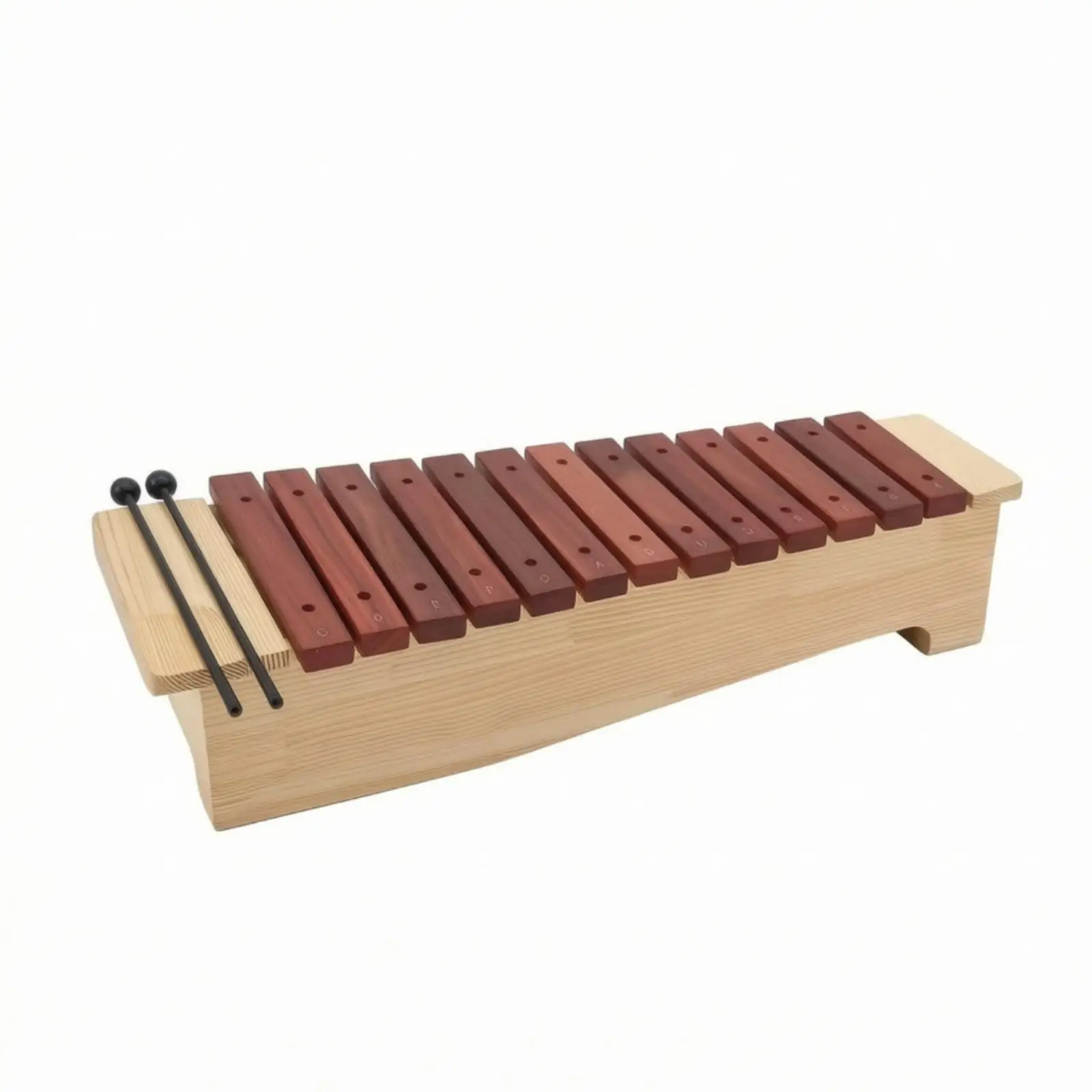 Traditional Wood Xylophone for Kids Percussion Instrument with Mallets and Tone Plates