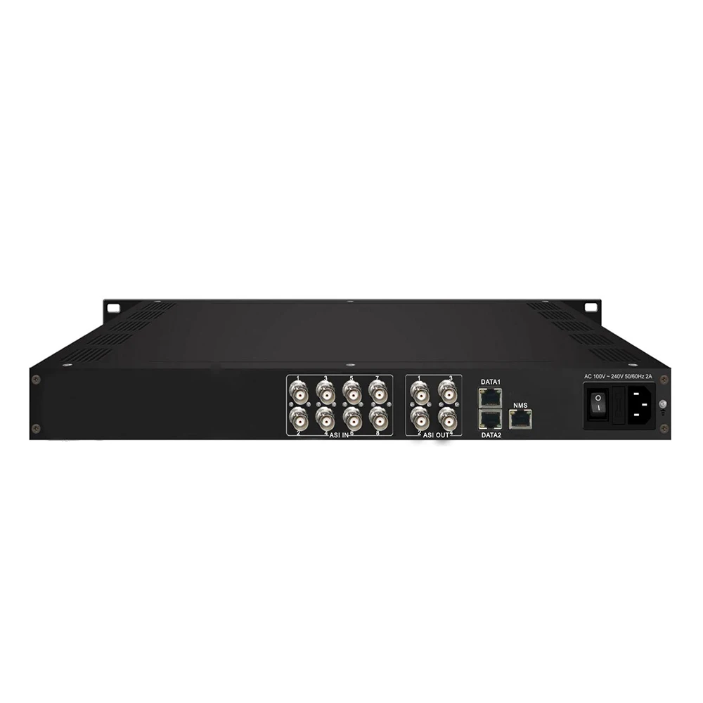 Digital TV Broadcast Front End System Asi to Ip Catv DTV Multiplexer Ts Multiplexer Ip to Asi Converter