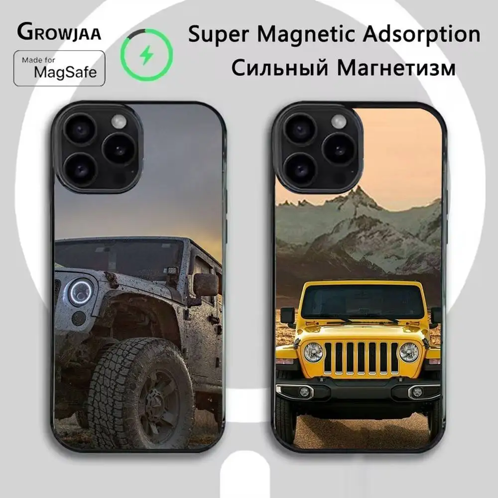 

J-Jeeps off-road SUV Phone Case For iPhone 16e,16,15,14,13,12,11,Plus,Pro,Max,Mini Magsafe Magnetic Wireless Charging
