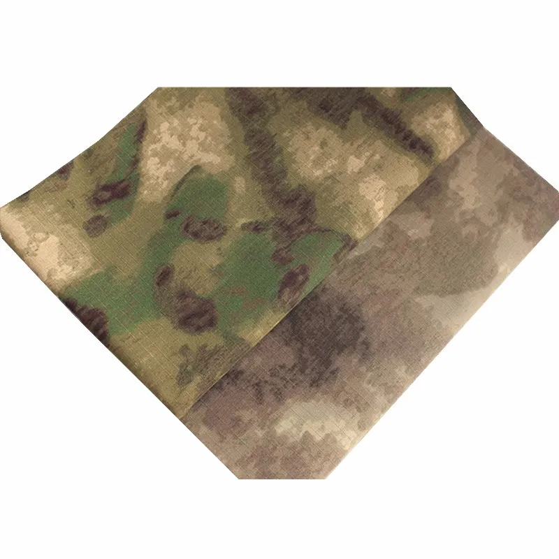 1.5M Width Ruins FG Camouflage Cloth A-TACS Polyester Cotton TC Plaid Fabric Tactical Garment DIY Accessory