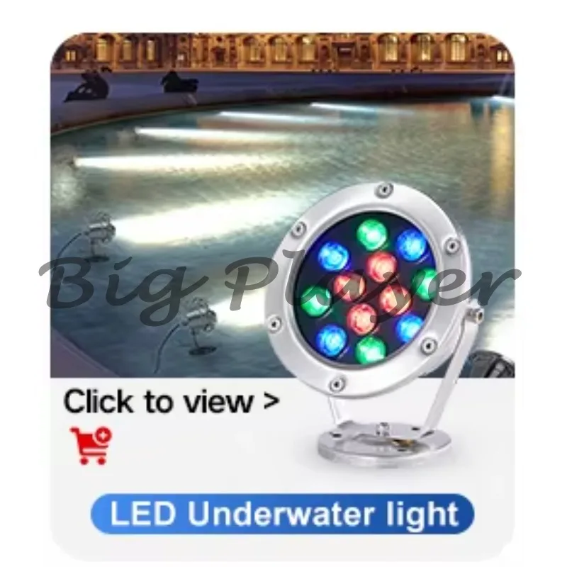 ديكور حديقة 12 فولت حوض سباحة من الفولاذ المقاوم للصدأ شلال شلال بركة Waterjet #4