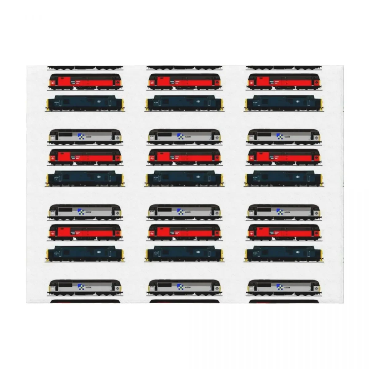 

british rail locomotives Throw Blanket Cute Plaid Comforter decorative Baby Blankets