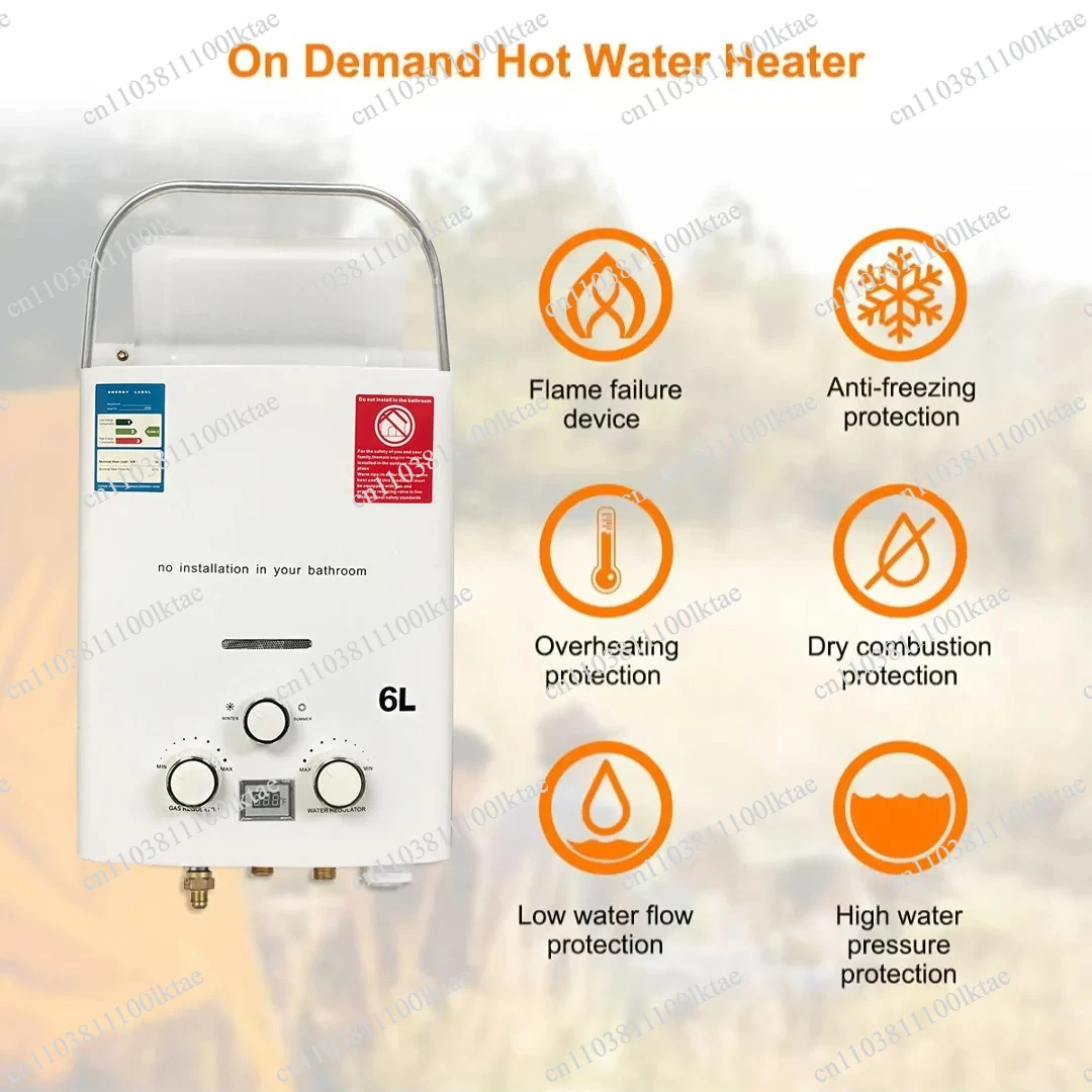 New Tankless Water Heater Outd - Outdoor Camping Hot Water Heater review and price