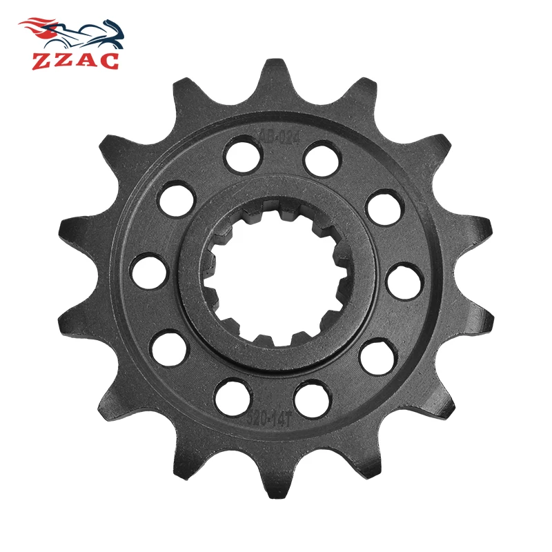 520 Chain 14T 20CrMnTi Motorcycle Front Sprocket For Husqvarna FC350 FE350 FE400 FC450 FE450 FC501 FE501 FC550 350 501 600Enduro