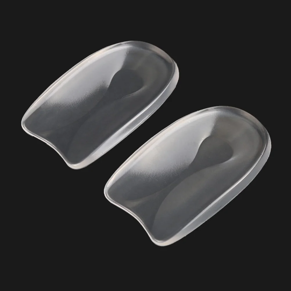 

1Pair Medical Silicone Gel Heel Grips U Shape Pads for Heel Spur Pain Relief Prevent Blisters Plantar Fasciitis
