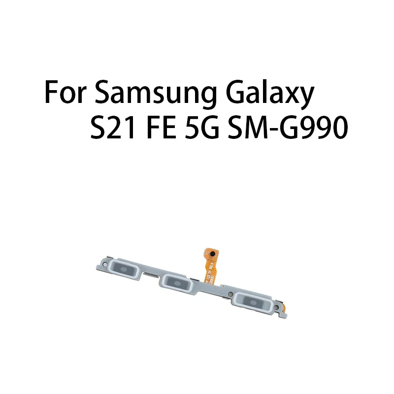 Ban Đầu Bật Tắt Tắt Công Tắc Phím Điều Khiển Nút Âm Lượng Flex Dây Cáp Dành Cho Samsung Galaxy Samsung Galaxy S21 FE 5G SM-G990