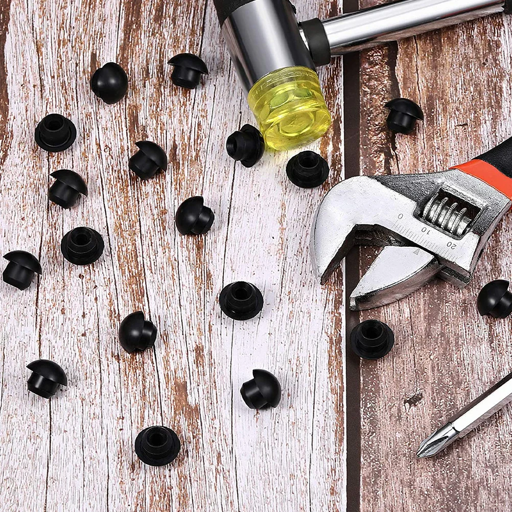 

30pcs Rubber Jack Plugs Floor Jack Oil Filler Plugs Horizontal Hydraulic Bungs For Oil Reservoir Hole Repair Tool Accessory