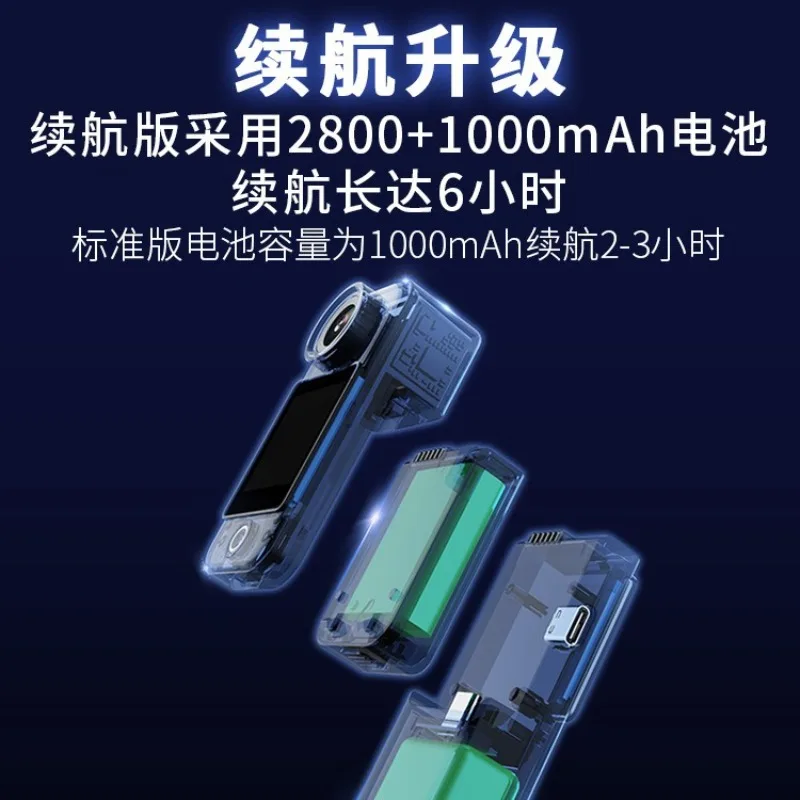 كاميرا الإبهام مسجل قيادة الدراجة النارية 360 كاميرا بانورامية 4K #4