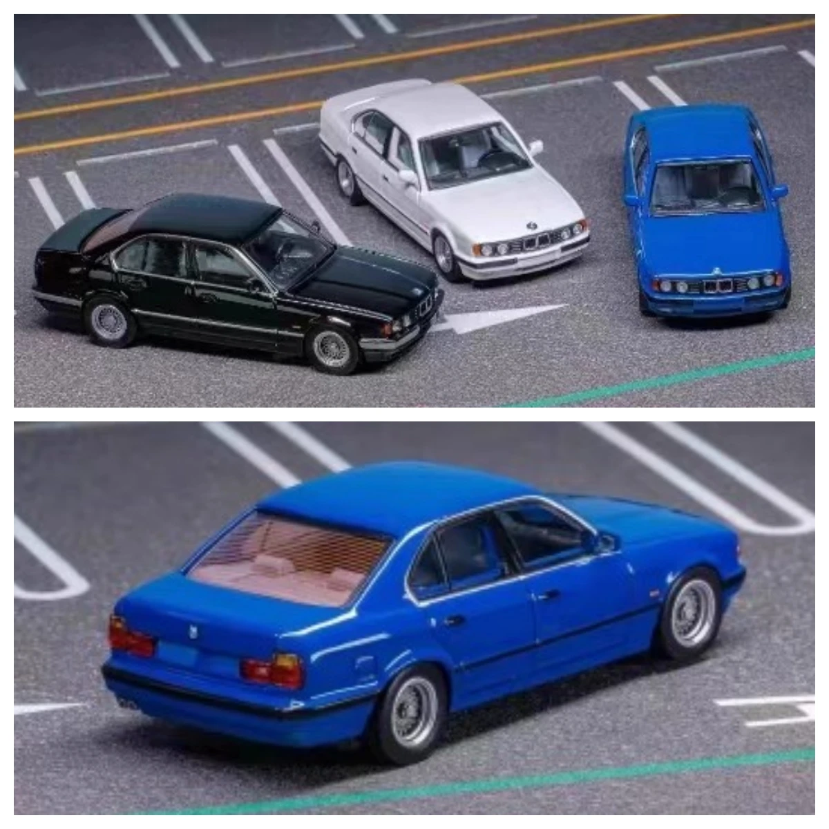 

DCM 1:64 E34 5-Series Sedan Die-cast Car Model 1/64 LV-202a Diecast Model Car Collection Limited Editon Hobby toys