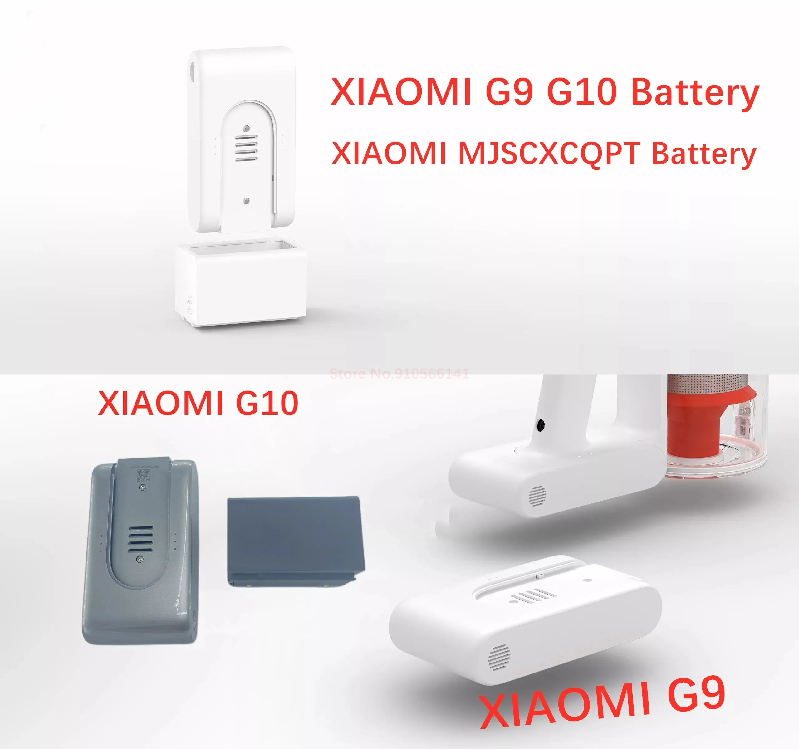 Original XIAOMI G9 G10  pro    Plus   MJSCXCQPT MJSCXCQ1T Battery accessories