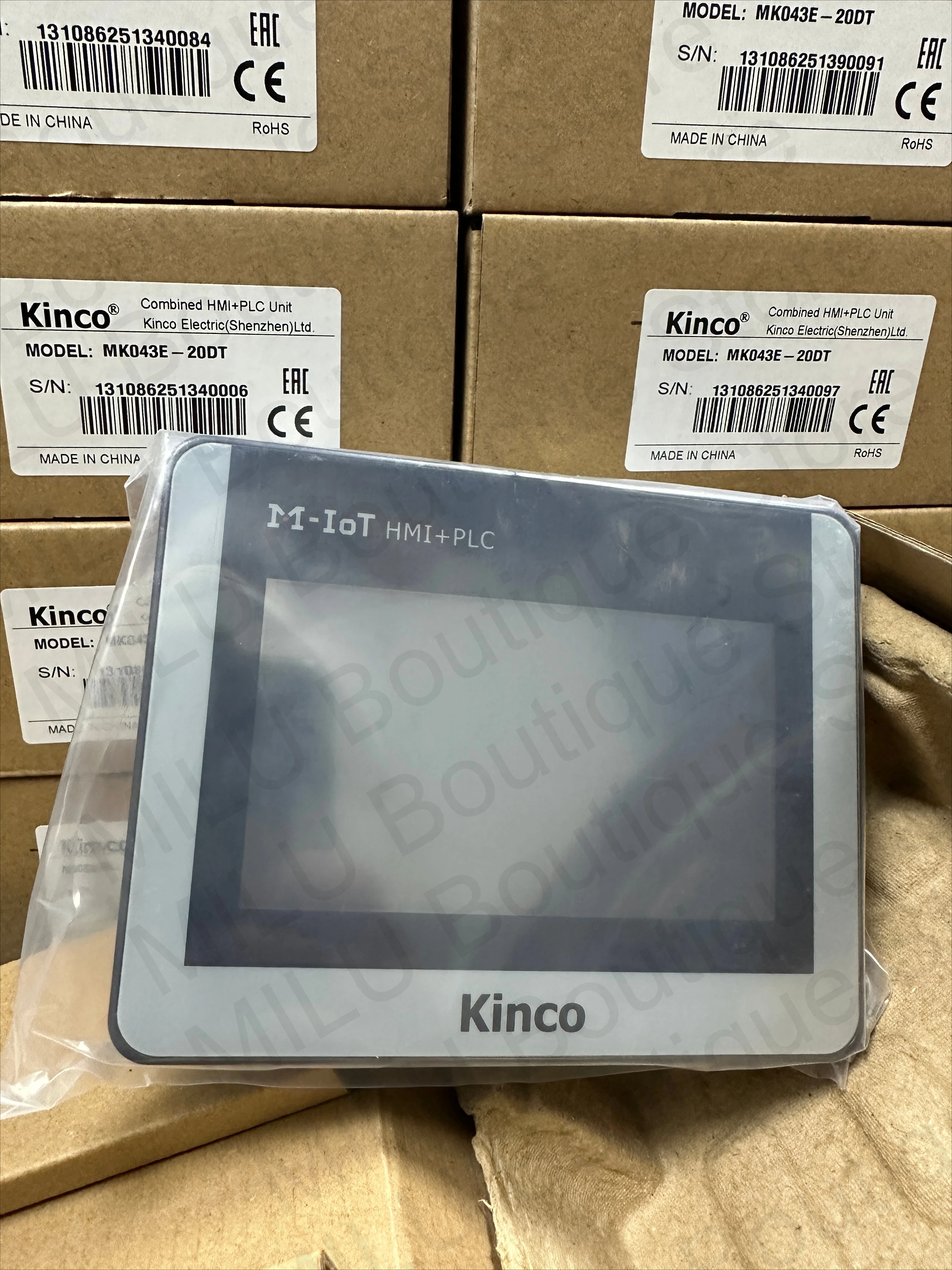 New Original Kinco 4.3Inchs HMI PLC All In One MK043E-20DT Touch Screen With Programmable Controller Integrated Panel in stock