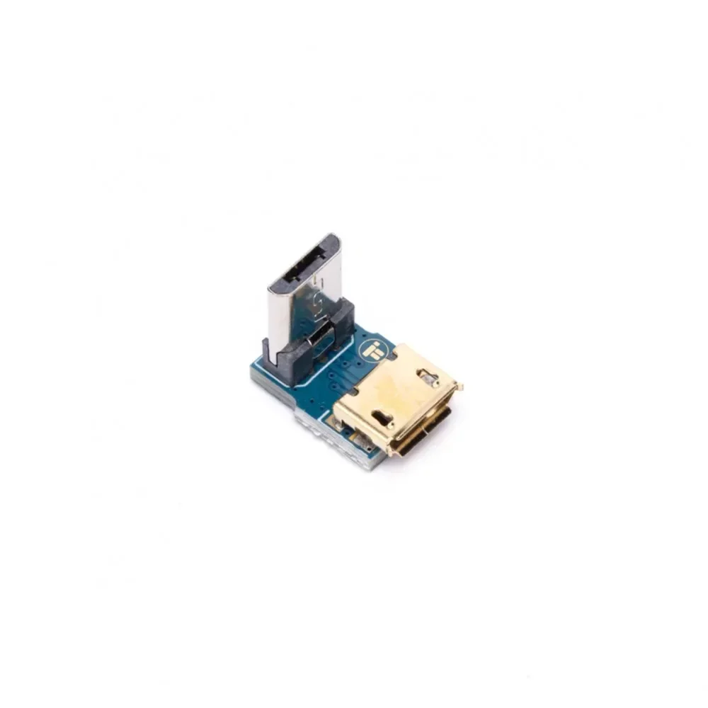 3PCS iFlight Protek35 L-Type Adapter Plate Micro USB Male to Female Extension Board for RC FPV Racing Flight Controller