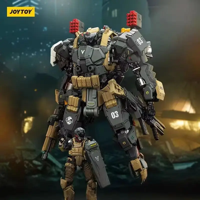 

2025 Joytoy Dark Source Battle For The Stars Tyrant-Squad 03 Tactical Type 1:18 Movable Guochuang Mecha Model Play