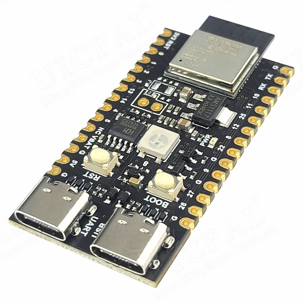 ESP32-H2-N4 Development Board 2.4G Wifi Module Programming Learning Controller CH340K CH343P Type-C 30Pin ESP32 H2