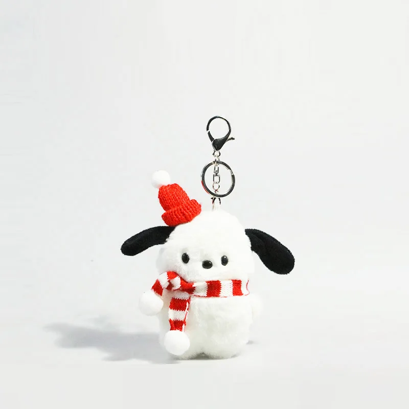 2024 Pochacco Plush Doll Keychain Bag Pendant Exquisite Cute Bag Pendant Plush Doll Dog Hanging Children'S Toys Birthday Gifts