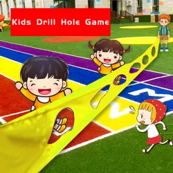 Funny Outdoor Games For Children Playground Kids Tunnel Hopscotch Skip Jump Relay Race Kindergarten Sensory Training Sport Toys