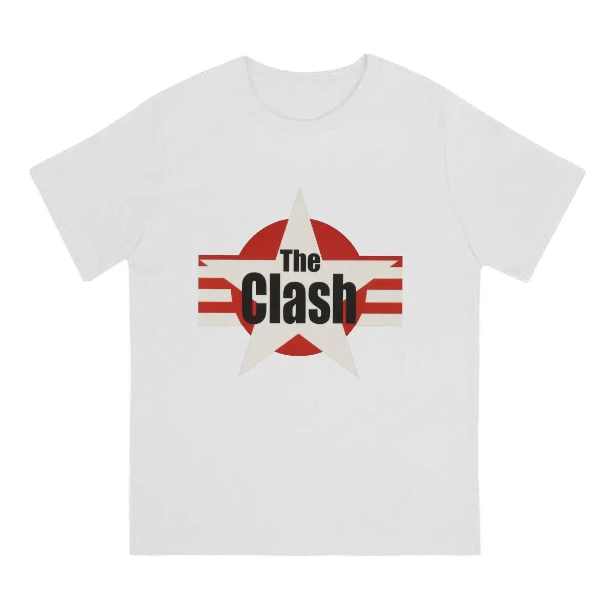 T-The Clashs Newest TShirt for Men Sign Round Neck Pure Cotton T Shirt Personalize Birthday Gifts Streetwear